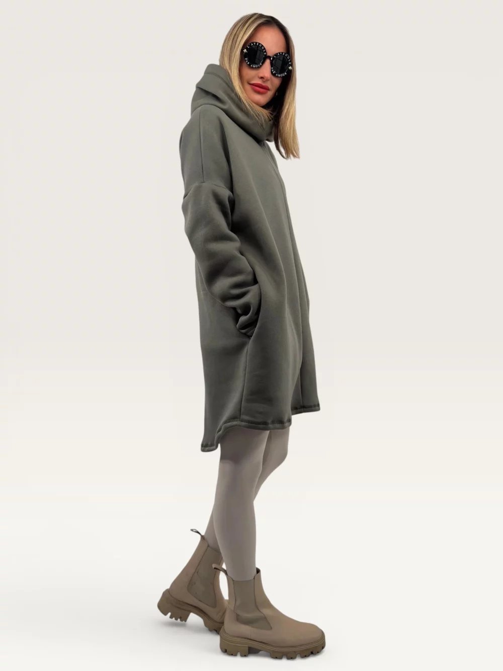 Dámská mikina "VOGUES" khaki 03