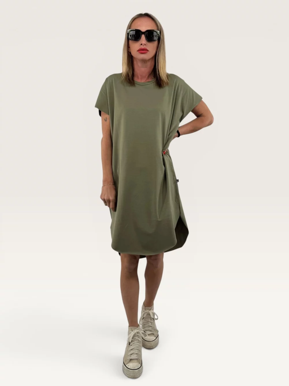 Šaty "NUPUR" khaki 03