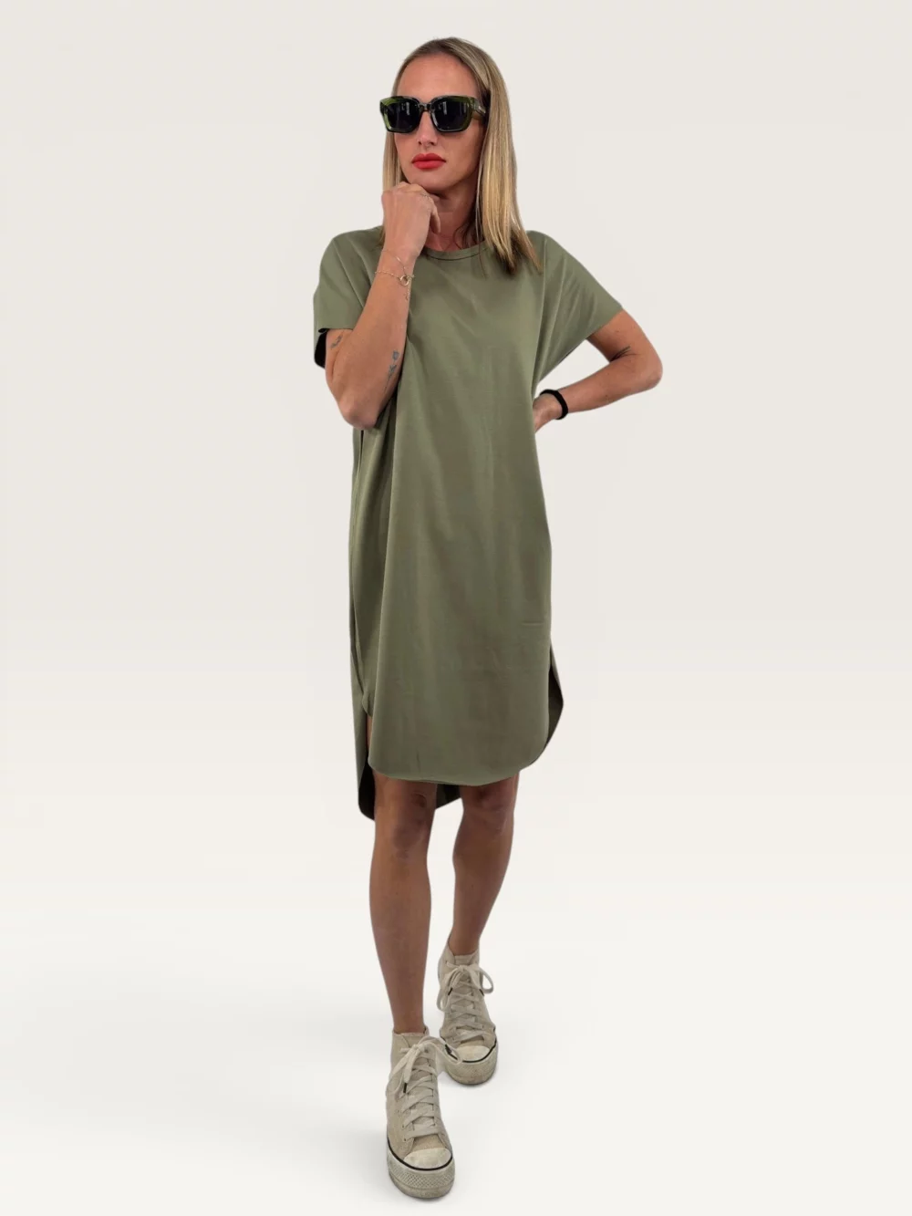 Šaty "NUPUR" khaki 03