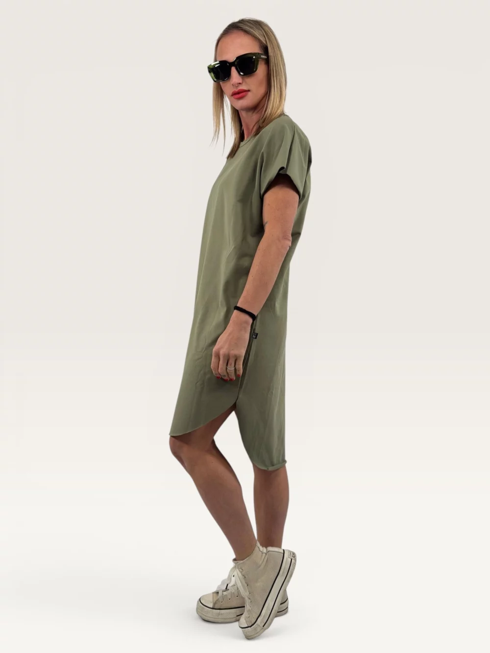 Šaty "NUPUR" khaki 03