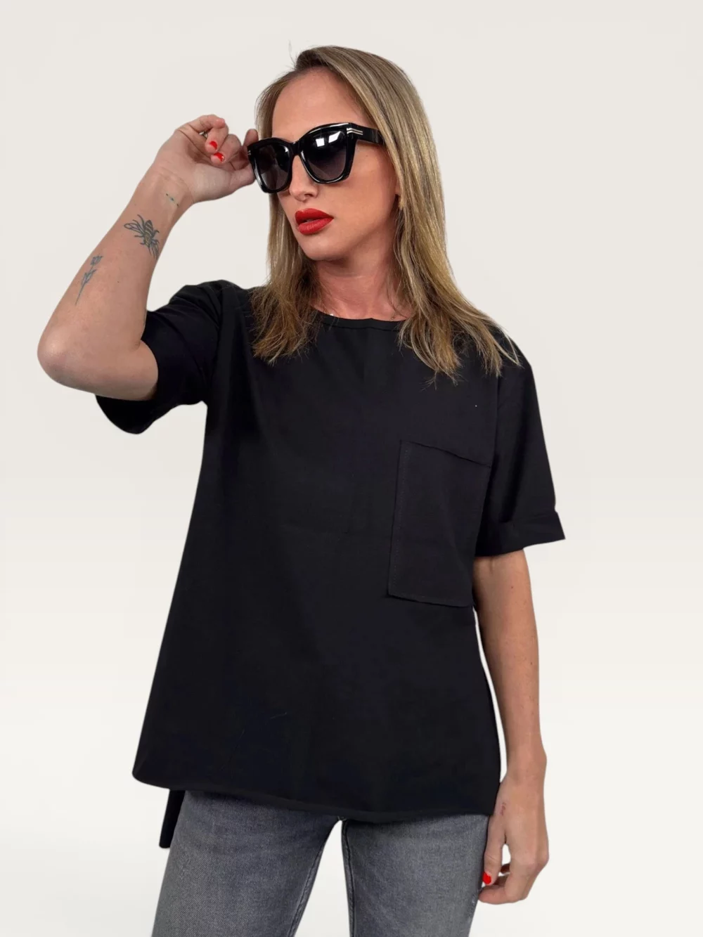 Tričko "SOUL SHORT" černé 01