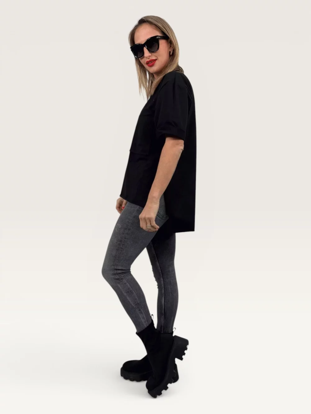 Tričko "SOUL SHORT" černé 01