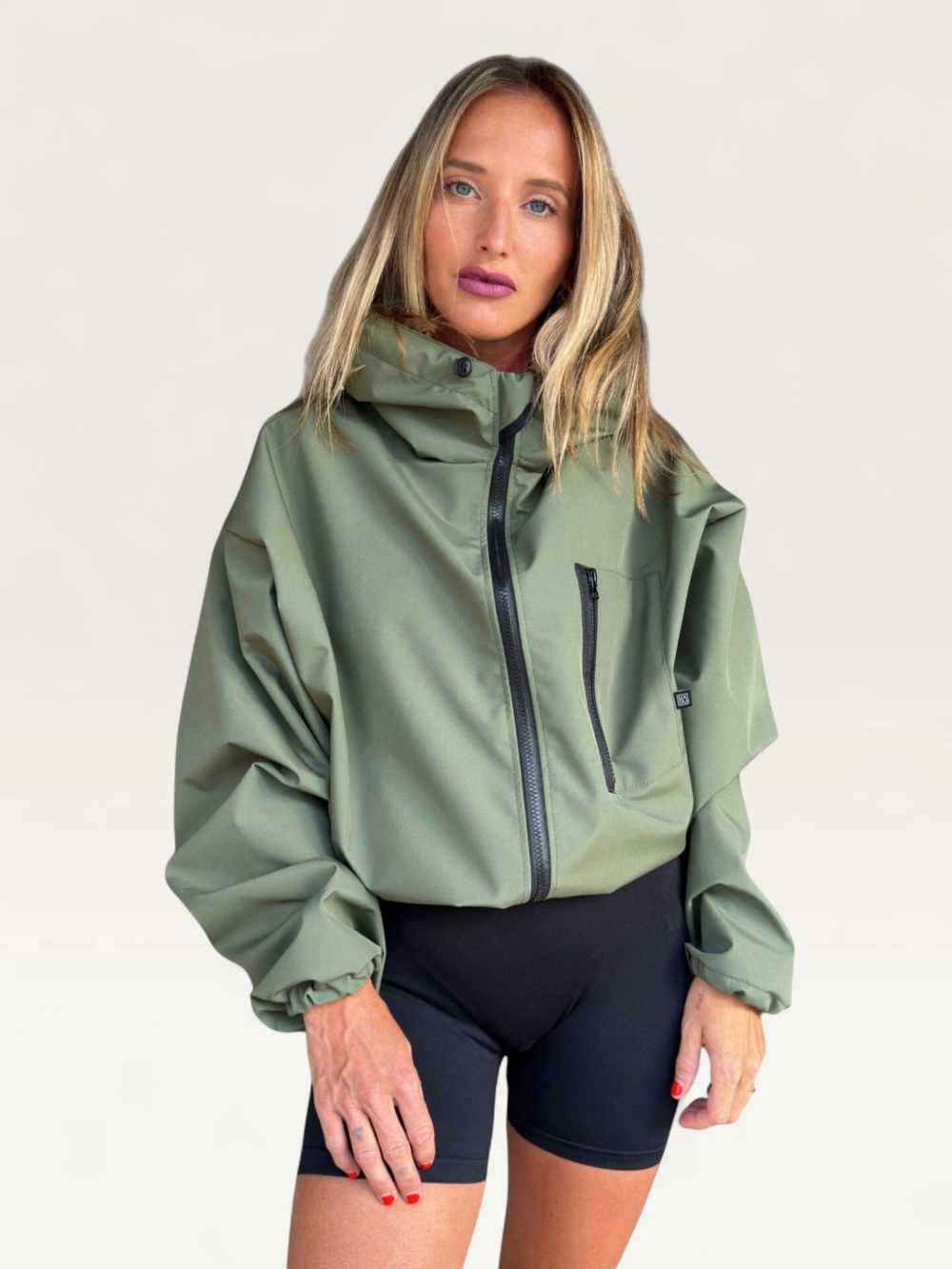 Dámská bunda "BOMBER LIGHT" khaki