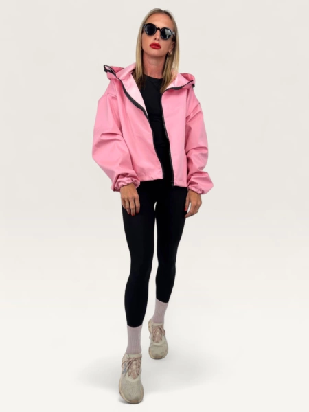 Dámská bunda "BOMBER LIGHT" růžová
