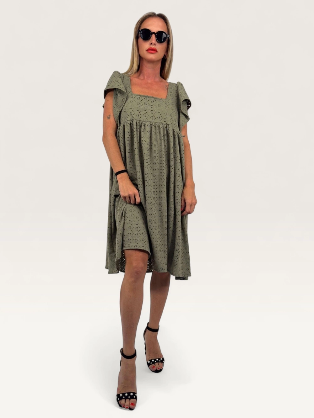 Šaty "MEGGIE WOLLAN" khaki